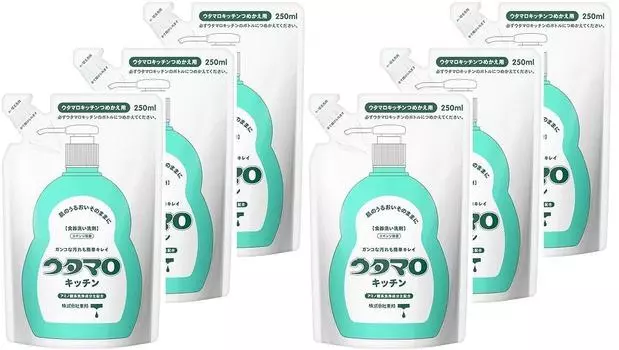 Сменный блок Utamaro Kitchen 250 мл x 6 шт. набор [Оптовая закупка]