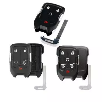 Сменный брелок для ключей для 2014 2015 2016 2017 Chevrolet Tahoe Suburban Silverado GMC Yukon Keyless Entry Key Fob Housing