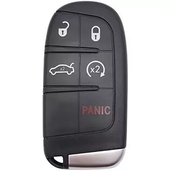 Сменный брелок для входа без ключа, чехол, подходящий для Dodge Charger Challenger Jeep Grand Cherokee Compass Renegade Patriot Grand Comander Chrysler 30 12x9x2cm