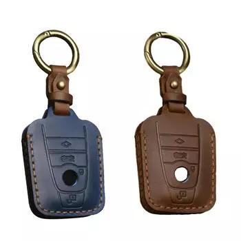 Сменный чехол для автомобильного ключа, 1 шт., автозапчасти, синий/коричневый синий
