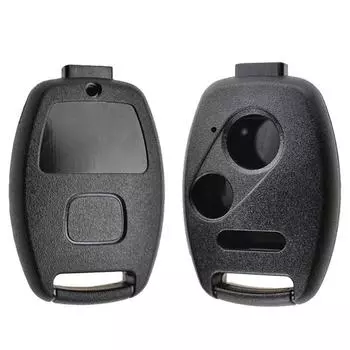 Сменный чехол для дистанционного ключа автомобиля с 2+1 кнопками без лезвия для Honda Accord Civic Odyssey CRV CRZ Insight Pilot Fit чёрный