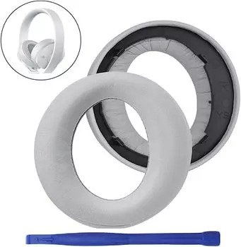 Сменный чехол для наушников, совместимый с беспроводной гарнитурой Sony PlayStation Gold PS4, наушники CUHYA-0080, издание 2018 г. серый