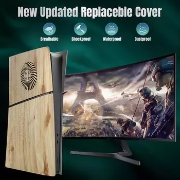 Сменный чехол из АБС-пластика премиум-класса с защитой от царапин, пылезащитный защитный чехол для консоли PS5 Slim Digital/Disc Edition