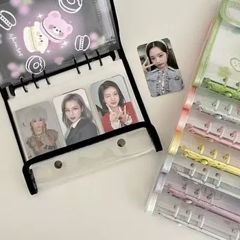 Сменный держатель для фотокарточек формата А6, блокнот, фотобудка, рамки, подарки для девочек rainbow 10pcs inner