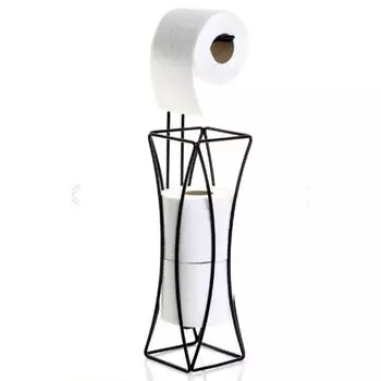 Сменный держатель для туалетной бумаги Держатель для туалетной бумаги черный