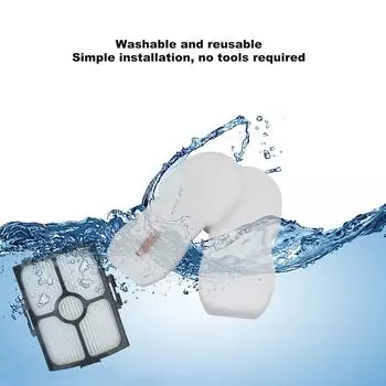 Сменный фильтр Аксессуары для пылесоса Пенный фильтр для пылесоса HZ3002 UK