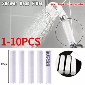 Сменный фильтр для душа Held Showerhead PP Filter Rod Showerhead Filter Cartridge Water Filter Hard Water Improved Bathroom Accessories 1PC
