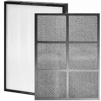 Сменный фильтр для очистителя воздуха с интегрированным дезодорирующим и пылеулавливающим фильтром. Пылеулавливающий дезодорирующий фильтр, совместимый с