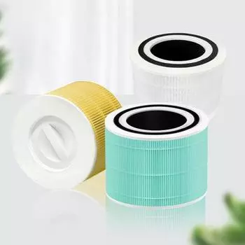 Сменный фильтр для очистителя воздуха Трехслойная система фильтрации Длительный срок службы Простая установка Запах белый