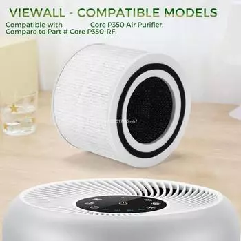 Сменный фильтр P350-RF True HEPA Filter, новый тонкий тканевый фильтр, подходит для Core P350 Dropship