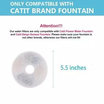 Сменный фильтр тройного действия для питьевого фонтанчика Catit Flower