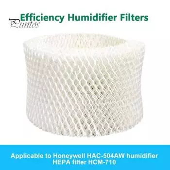 Сменный фильтр увлажнителя, 4 шт., супер мастерство, простая установка, эффективный фильтр увлажнителя для серии HAC-504 4pcs