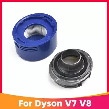 Сменный фильтр задней крышки двигателя для беспроводного пылесоса Dyson V7 V8 Trigger, аксессуары, запасные части темные хаки