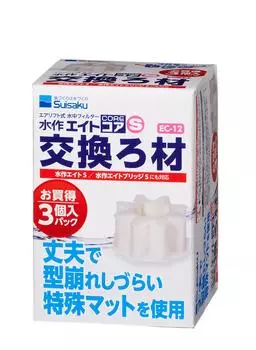 Сменный фильтрующий материал Suisaku Eight Core S, 3 шт.