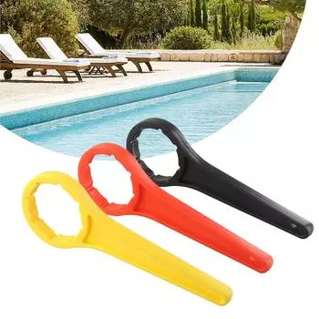 Сменный колпачок для гаечного ключа, ручка 165 мм, пластик синий