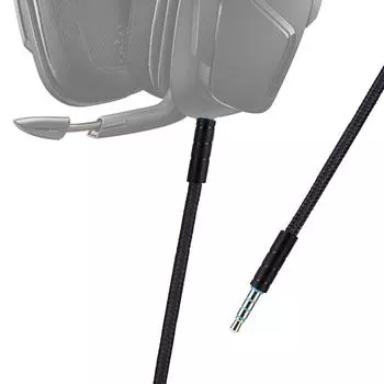 Сменный кабель для гарнитуры, шнур для игровых гарнитур G633 G933, провод для ремонта четкого звука, качественный звуковой шнур