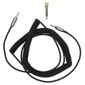 Сменный кабель для наушников 3,5 мм 6,35 мм, звуковой кабель для наушников WH 1000XM5 4 3 WH XB910N MDR 100ABN MDR 1A 4,916,4 фута