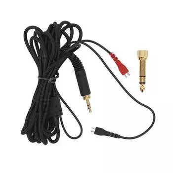 Сменный кабель для наушников, совместимый с наушниками Sennheiser HD25 560 540 480 430 HD 9,8 футов