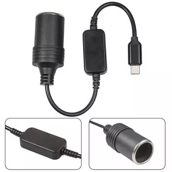 Сменный кабель-переходник типа C для автомобиля 12 Вт
