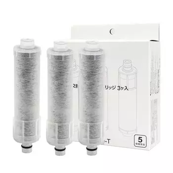 Сменный картридж для очистки воды 3 картриджа для удаления хлора [оригинальный продукт] JF-20-T (JF-20 шт.) Все в одном