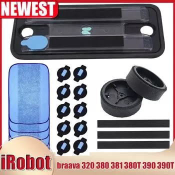 Сменный колпачок для мытья колес и шин для iRobot braava 320 380 381 380T 390 390T Mint 4200 4205 5200 5200C