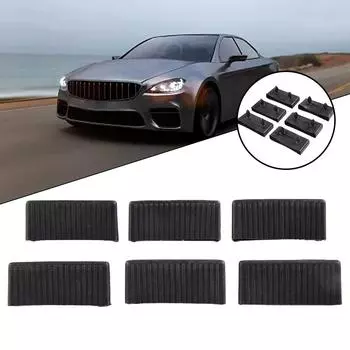 Сменный колпачок для планки кровати, 6 шт. Планка для кровати, 2,56 х 0,35 дюйма