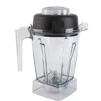 Сменный контейнер для блендера 48 унций из АБС-резины, прозрачный герметичный кувшин для блендера с нержавеющей сталью L