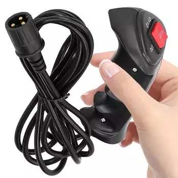 Сменный контроллер лебедки с кабелем 9,2 фута, универсальный контроллер лебедки с 3 штырями для легковых и внедорожных транспортных средств