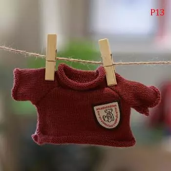 Сменный костюм хлопковой куклы, свитер, 30 см, плюшевый костюм куклы