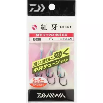 Сменный крючок Daiwa DAIWA с красным зубом SS SAXUS Nakai Tune Step SS S SS