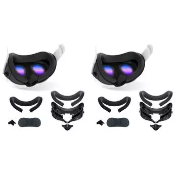 Сменный лицевой кронштейн 6 в 1, регулируемый по высоте лицевой кронштейн для Meta Quest 3