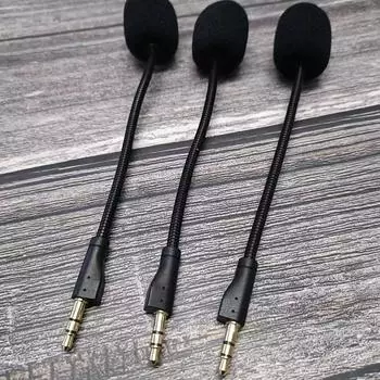 Сменный микрофон 3,5 мм для игровой гарнитуры E-Sports, микрофон для гибкого игрового микрофона, микрофонная стойка для игровых гарнитур Logitech G PRO G PRO X