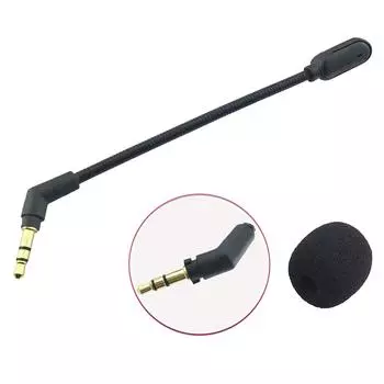 Сменный микрофон для гарнитуры EDIFIER HECATE G33/G33BT G4S PRO с шумоподавлением, съемный микрофон гарнитуры 3,5 мм