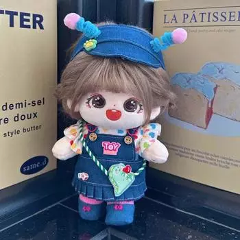 Сменный наряд 20 см хлопковая кукольная одежда милая юбка плюшевые игрушки одежда кукольный аксессуар Style 15