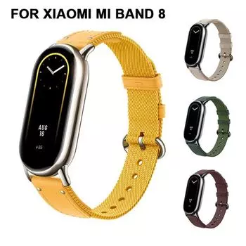 Сменный нейлоновый браслет, новый нейлоновый ремешок для Xiaomi Mi Band 8 Smart Band