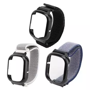 Сменный нейлоновый браслет, удобный для кожи, быстросъемный нейлоновый ремешок для умных часов, совместимый с часами Midnight Blue