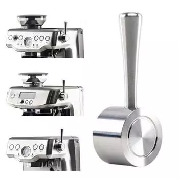 Сменный паровой рычаг для кофемашин Breville Espresso, детали из нержавеющей стали для кофемашин, простая в использовании индивидуальная замена для Barista Express серебряный