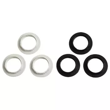 Сменный переходник для кольца абажура лампы, 3 шт., черный/белый