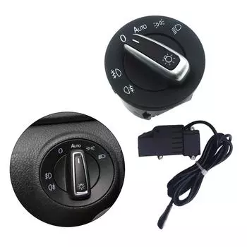 Сменный переключатель фар для Golf MK5 MK6 B6 B7, автозапасной аксессуар 5ND941431B 5ND 941 431B чёрный