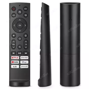 Сменный пульт дистанционного управления для Hisense Android Smart TV Универсальный пульт дистанционного управления для Hisense Laser UHD 4K ULED Google TVs Без голоса