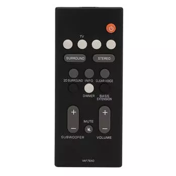 Сменный пульт дистанционного управления для VAF7640 VAF76400 ATS 1080 ATS1080 YAS 108 YAS108 Звук домашнего кинотеатра