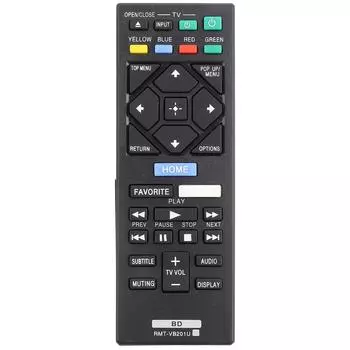 Сменный пульт дистанционного управления RMTVB201U DVD BluRay для SONY BDPS3700 BDPBX370
