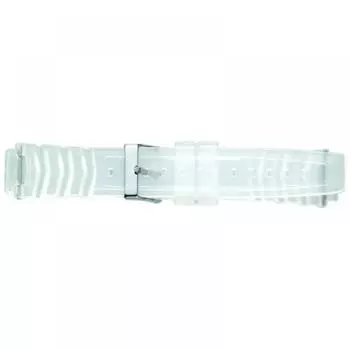 Сменный ремешок для часов BAMBI BGB200WP уретановый ремень 18 мм белый мульти 16.18.19.20