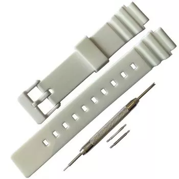 Сменный ремешок для часов Casio Ladies LRW200H (белый)