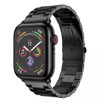 Сменный ремешок для часов из нержавеющей стали для Apple Watch Series 4, 44 мм