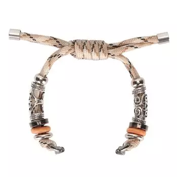 Сменный ремешок для умных часов, стильный, сотканный вручную, нейлоновый эластичный сменный ремешок для Xiaomi Mi коричневый