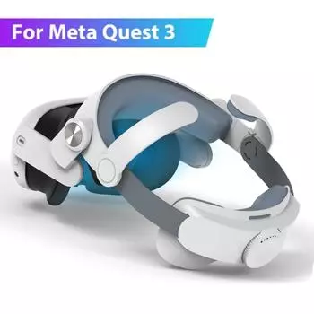 Сменный ремешок Elite для гарнитуры Meta Quest 3 VR, повышающий комфорт, регулируемый ремешок на голову для шлема Meta Quest 3, аксессуары