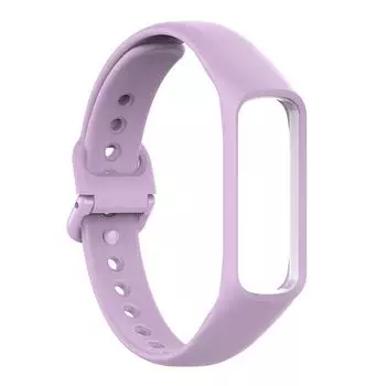 Сменный ремешок из чистого силикона для Samsung Galaxy Fit 2 SM-R220 чёрный