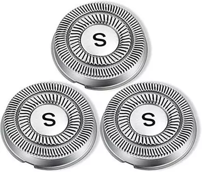 Сменный режущий наконечник для электробритвы, совместимый с SweetLF 7105, и сменные лезвия для роторной бритвы, 3 шт., мужские