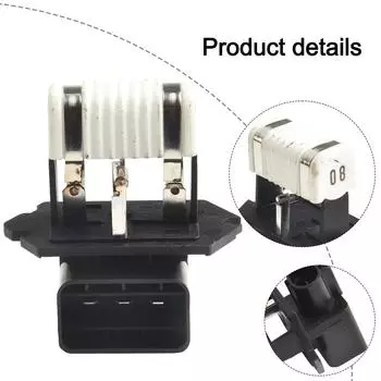 Сменный резистор вентилятора охлаждения, совместимый с Для Santa Fe Для Sonata Для Optima Для Sorento Проверить совместимость CHINA